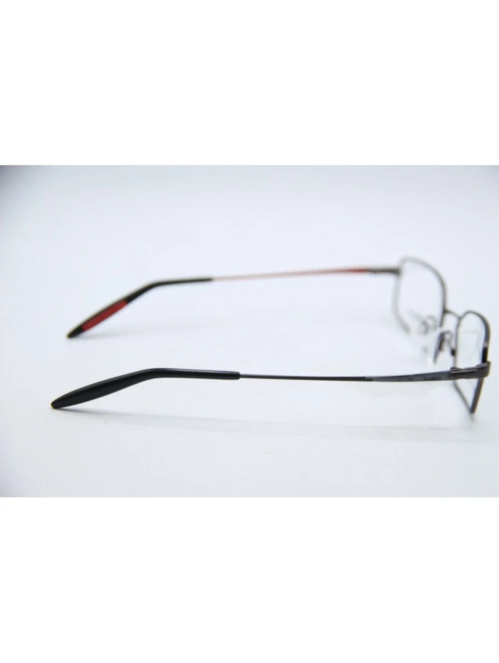 Eddie Bauer Eb32044 Bk Black Red Authentic Frames Eyeglasses 53-18